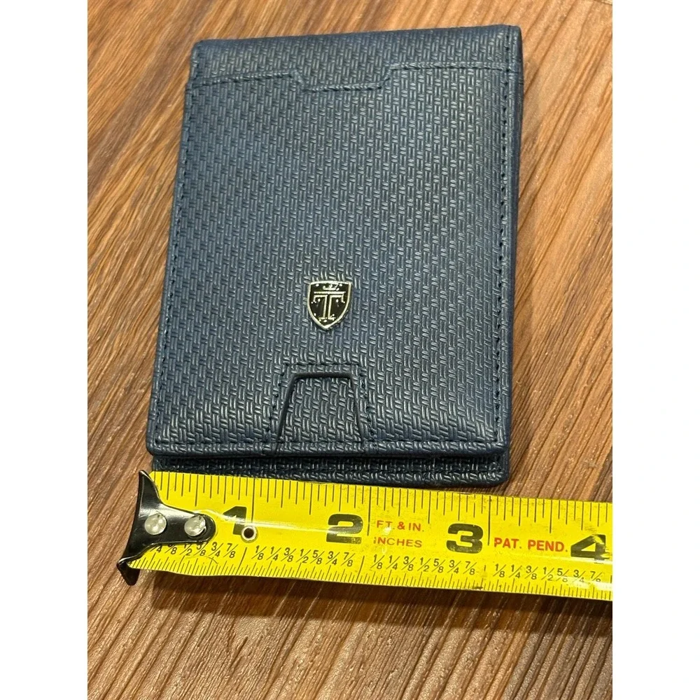 TRAVANDO Mens Slim Wallet Money Clip AUSTIN RFID Blocking Bifold Credit Card‎